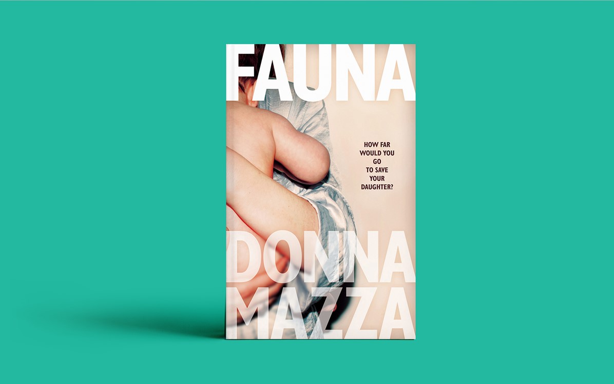 Image of book "Fauna" on green background.